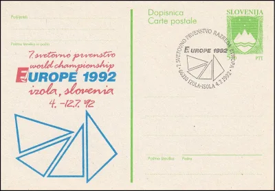 7. SVETOVNO PRVENSTVO RAZREDA EUROPA - EUROPE 1992